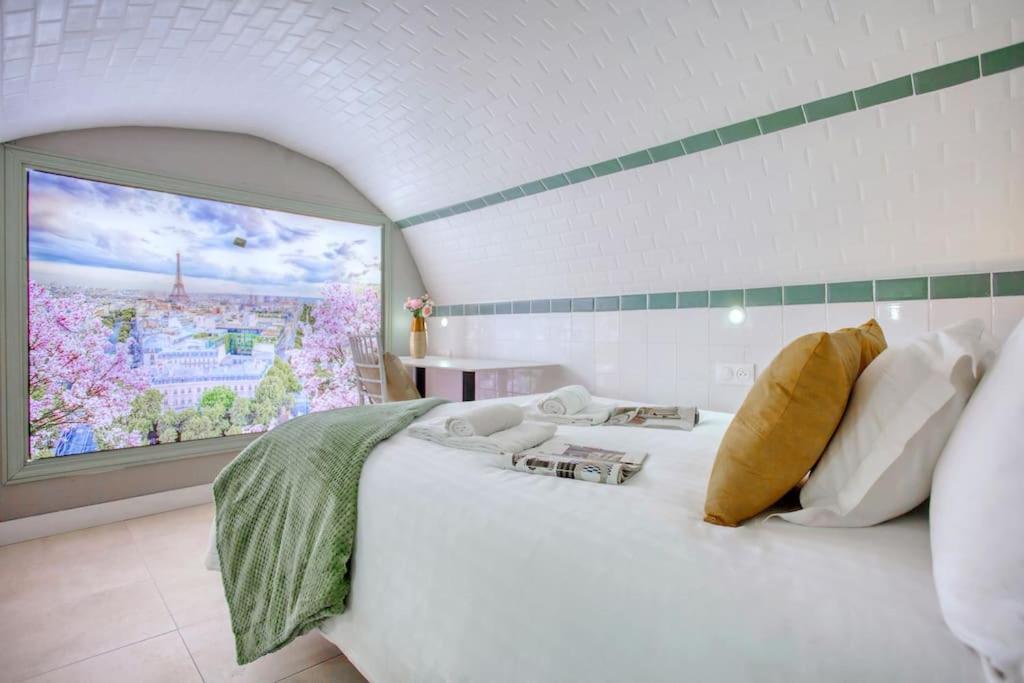 Ferienwohnung Le Nid Parisien Triplex Cosy Et Chaleureux Exterior foto