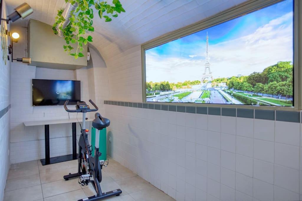 Ferienwohnung Le Nid Parisien Triplex Cosy Et Chaleureux Exterior foto