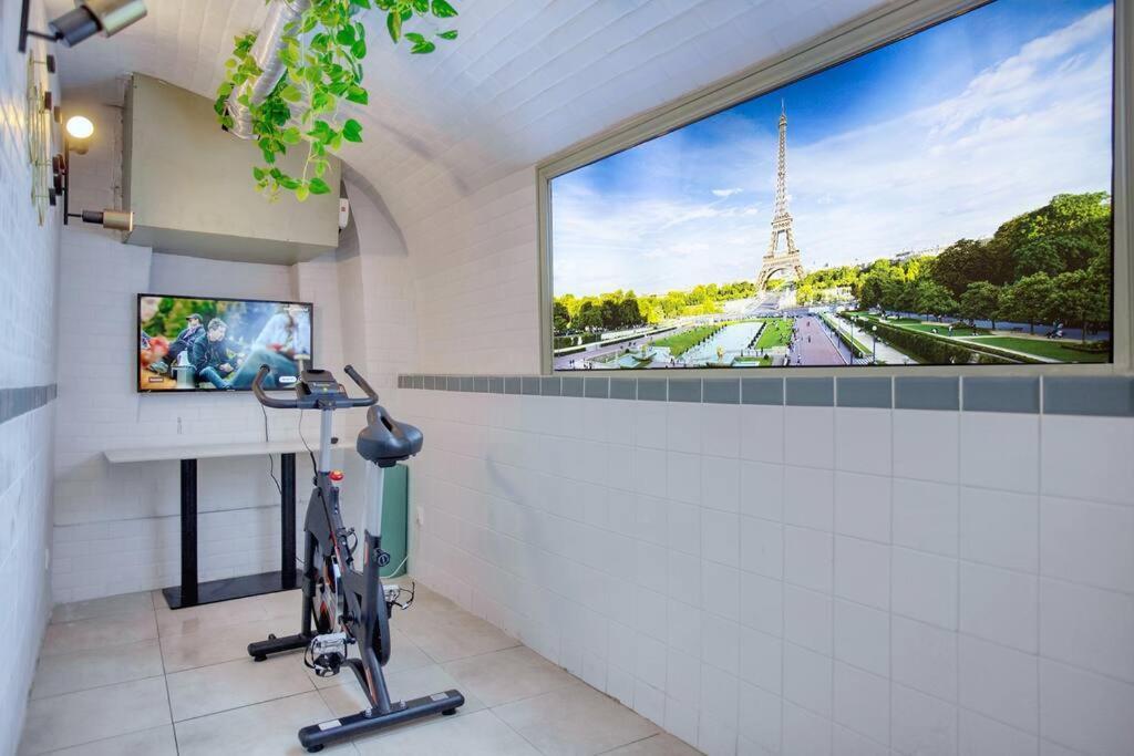Ferienwohnung Le Nid Parisien Triplex Cosy Et Chaleureux Exterior foto